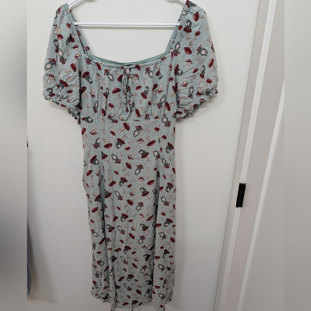 Floral Puff Sleeve Dress